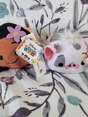 MOANA & PUA DISNEY Tsum Tsum Plush Set - NEW W/TAGS